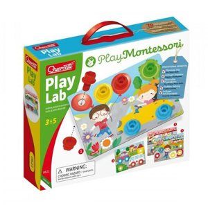 Quercetti Play Lab nuts & bolts boards – tabulky se šroubky a matičkami