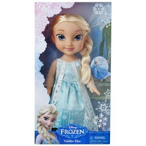 Panenka Elsa v nových zimních šatech Ledové království
