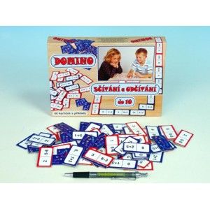 Sčítání a odčítání - domino - společenská hra