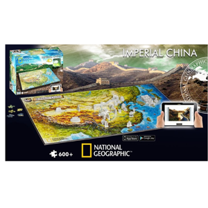 4D Puzzle National Geographic Starověká Čína