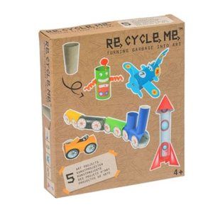 Re-cycle-me SET pro kluky - Role od toaletního papíru