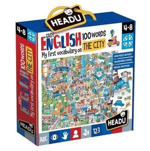 Puzzle Easy English: Ve městě 108 dílků