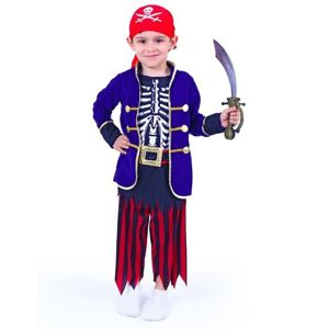 Kostým pirát s šátkem dětský - vel. M