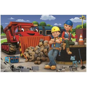 Puzzle Bob a Wendy - Bořek Stavitel 33 x 22 cm, 60 dílků