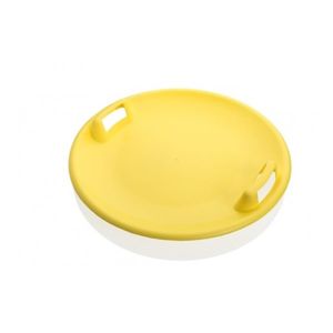 Sněžný talíř Superstar plast průměr 60 cm žlutý