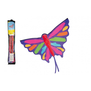 Drak létající nylon motýl 130 x 74 cm