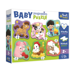 Baby puzzle Farma 6 v 1
