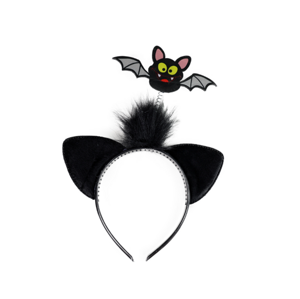 Dětská čelenka netopýr s ušima