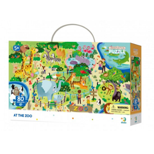 Puzzle V Zoo 45 x 31 cm - 80 dílků