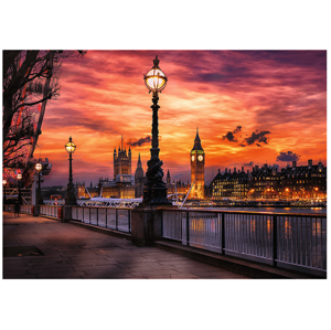 Puzzle Premium Plus Photo Odyssey - Big Ben, Londýn 1 000 dílků