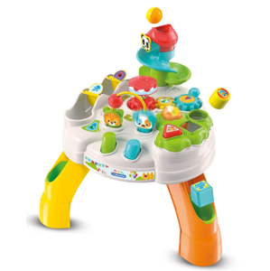 Clemmy baby - Veselý hrací stolek s kostkami a zvířátky