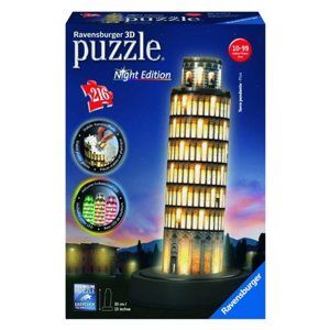 Puzzle 3D Pisa (Noční edice), 216 dílků