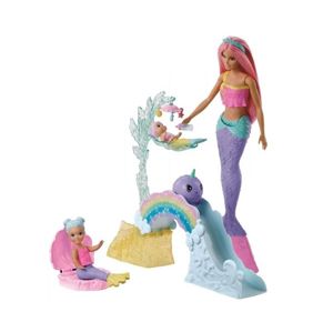 Barbie Dreamtopia herní set s mořskou vílou