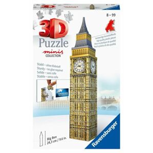 Puzzle Mini budova - Big Ben, 54 dílků