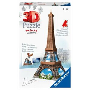 Puzzle Mini budova - Eiffelova věž, 54 dílků