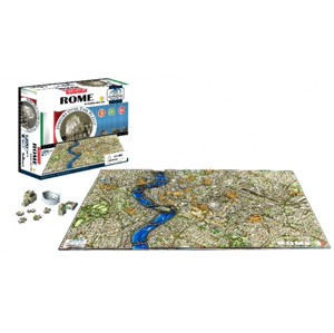 Puzzle 4D - Cityscape Time panorama Řím