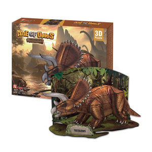 Puzzle 3D Triceratops