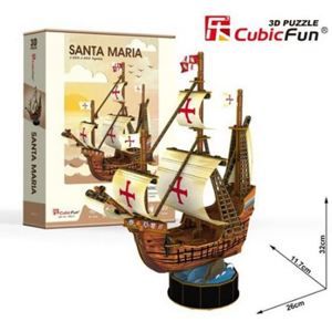 Puzzle 3D Santa Maria - 93 dílů