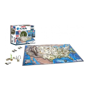 4D City Puzzle USA