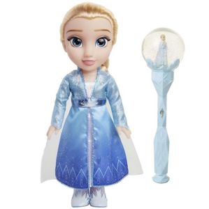 Ledové království II - panenka Elsa a sněhová hůlka