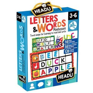 Montessori - Bingo - Písmena a slova