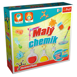 Malý chemik vědecká hra 21 pokusů Science 4 you