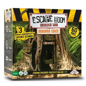 ESCAPE ROOM: úniková hra - Rodinná edice - 3 scénáře