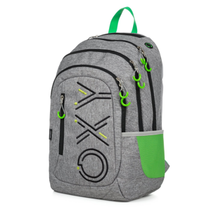 Studentský batoh OXY CAMPUS - Grey