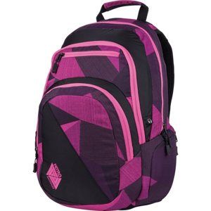 Studentský batoh Nitro STASH - Fragments Purple