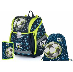 Školní set OXY PREMIUM Light - Fotbal 2 (aktovka + penál + sáček)