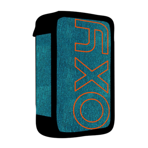 Penál 3patrový prázdný OXY - Blue / Orange