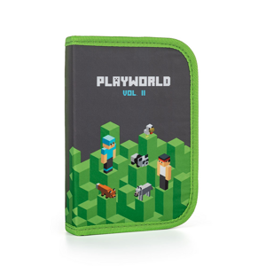 Penál 1patrový 2 klopy prázdný OXY - Playworld 2023