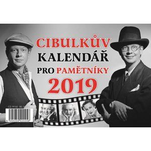 Cibulkův kalendář pro pamětníky 2019 - Aleš Cibulka