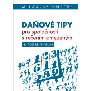 Daňové tipy pro společnosti s ručením omezeným - Hnátek Miloslav