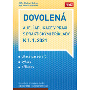 Dovolená a její aplikace v praxi s praktickými příklady k 1. 1. 2021 - Mgr. Zdeněk Schmied, JUDr. Michael Košnar