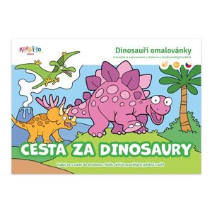 Cesta za dinosaury - Dinosauří omalovánky