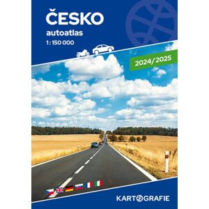 Česko 1:150 000 autoatlas 2024/2025