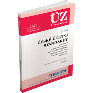 ÚZ 1578 / České účetní standardy 2024
