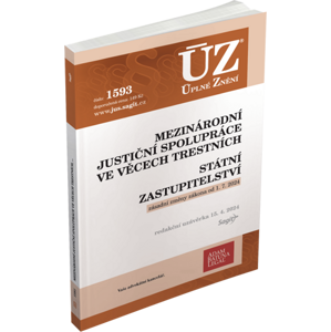 ÚZ 1593 / Mezinárodní justiční spolupráce ve věcech trestních, Státní zastupitelství