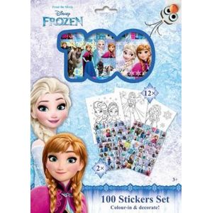 100 Stickers Set Ledové království