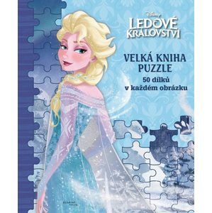 Ledové království Velká kniha puzzle