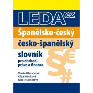 Španělsko-český a česko-španělský slovník pro obchod, právo a finance