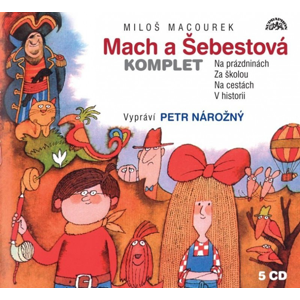 CD Macourek: Mach a Šebestová Komplet - Macourek Miloš
