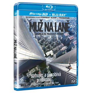 Muž na laně  2D + 3D Blu-ray - Robert Zemeckis