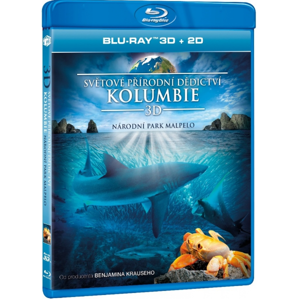 Světové přírodní dědictví: Kolumbie - Národní park Malpelo Blu-ray 3D+2D