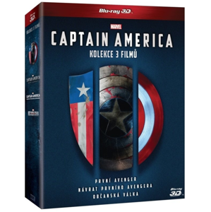 Captain America trilogie 1.-3. (6 Blu-ray 3D+2D) - Anthony Russo, Joe Russo