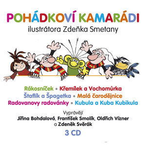 Pohádkoví kamarádi Zdeňka Smetany 3 CD - neuveden