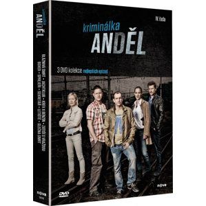 Kriminálka Anděl 4. série (3 DVD) - výběr 9 nejlepších epizod - Peter Bebjak, Jiří Chlumský, Ivan Pokorný