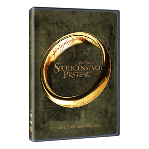 DVD Pán prstenů: Společenstvo prstenu - rozšířená dvoudisková edice - Peter Jackson