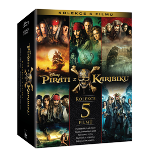 Piráti z Karibiku kolekce 1.-5. Blu-ray